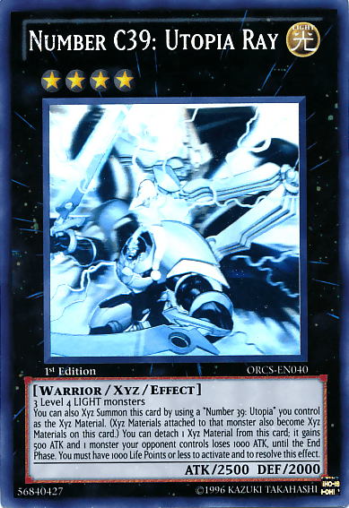 Number C39: Utopia Ray [ORCS-EN040] Ghost Rare - Josh's Cards