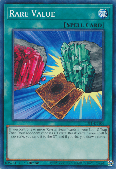 Rare Value [LDS1-EN104] Common - Josh's Cards