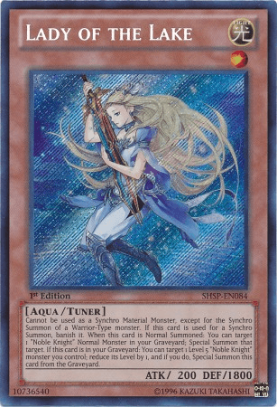 Lady of the Lake [SHSP-EN084] Secret Rare - Josh's Cards