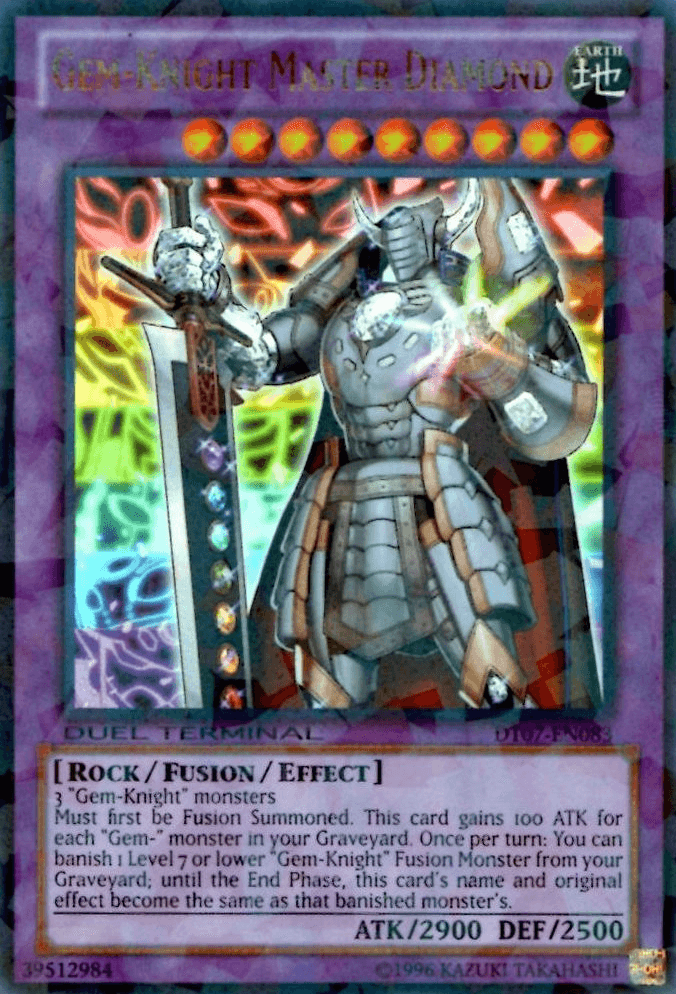 Gem-Knight Master Diamond [DT07-EN083] Ultra Rare - Josh's Cards