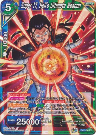 Super 17, Hell's Ultimate Weapon (EX13-36) [Special Anniversary Set 2020] Parallel Foil