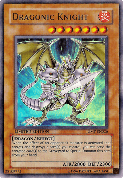 Dragonic Knight [JUMP-EN026] Ultra Rare - Josh's Cards