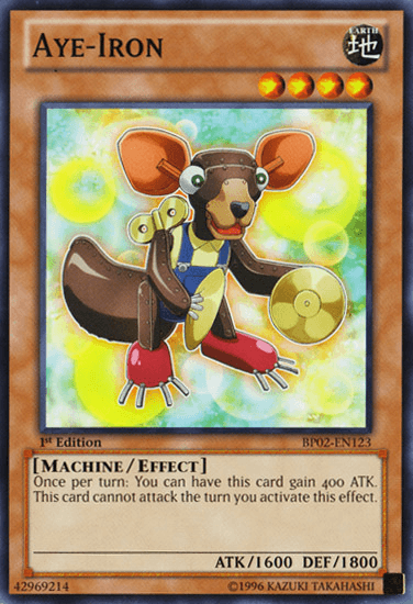 Aye-Iron [BP02-EN123] Mosaic Rare - Josh's Cards