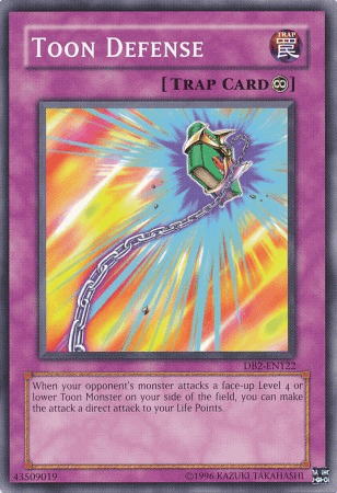 Toon Defense [DB2-EN122] Common - Josh's Cards