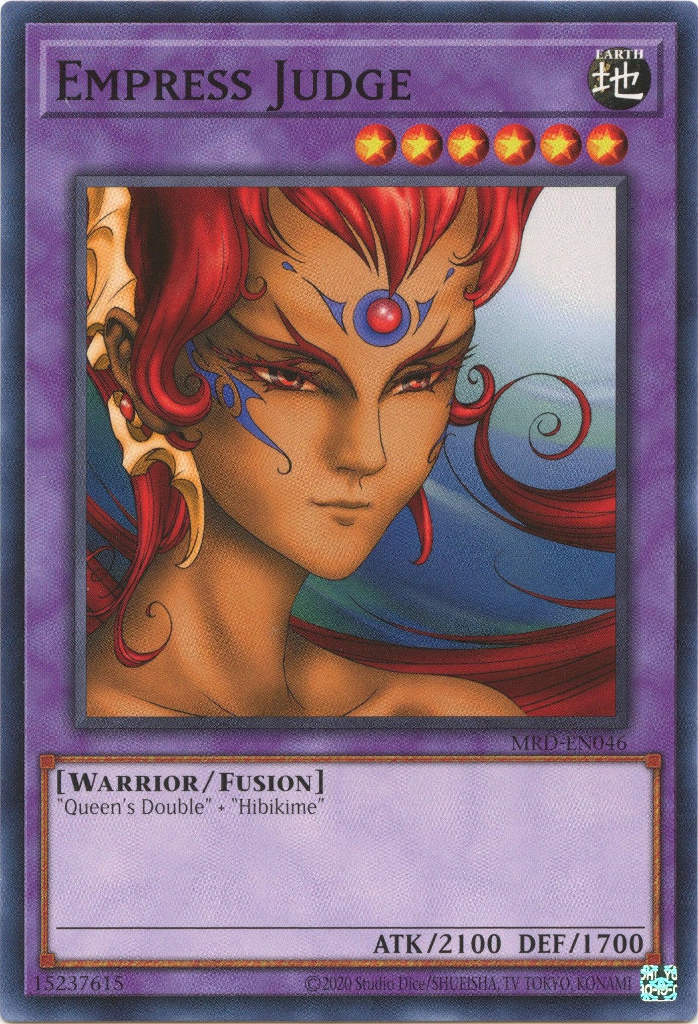 Empress Judge (25th Anniversary) [MRD-EN046] Common - Josh's Cards