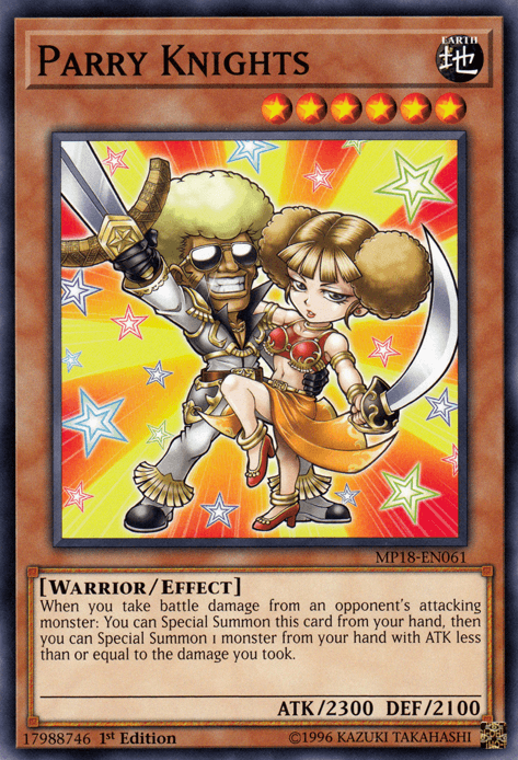Parry Knights [MP18-EN061] Short Print - Josh's Cards