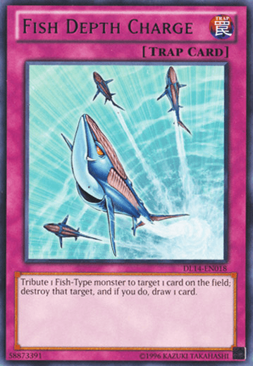 Fish Depth Charge (Purple) [DL14-EN018] Rare - Josh's Cards