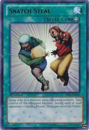 Snatch Steal [BP01-EN039] Starfoil Rare - Josh's Cards
