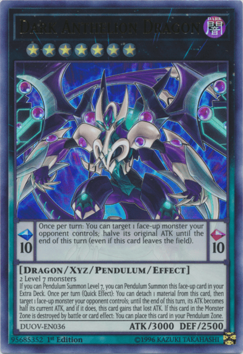 Dark Anthelion Dragon [DUOV-EN036] Ultra Rare - Josh's Cards