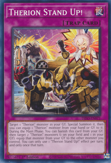 Therion Stand Up! [DIFO-EN071] Common - Josh's Cards