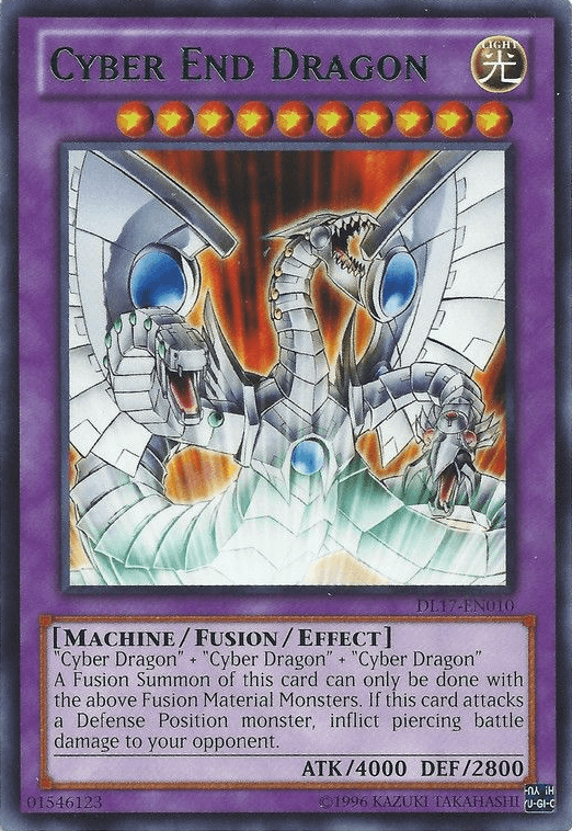 Cyber End Dragon (Green) [DL17-EN010] Rare - Josh's Cards