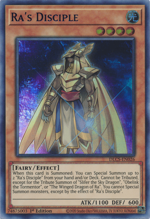 Ra's Disciple (Purple) [DLCS-EN026] Ultra Rare - Josh's Cards