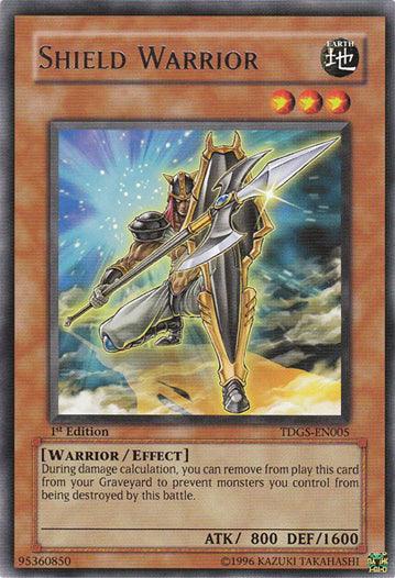 Shield Warrior [TDGS-EN005] Rare - Josh's Cards