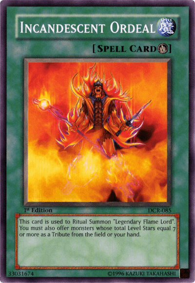 Incandescent Ordeal [DCR-085] Common - Josh's Cards