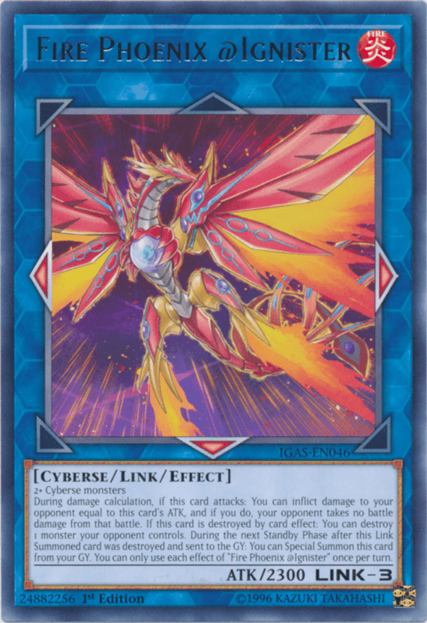 Fire Phoenix @Ignister [IGAS-EN046] Rare - Josh's Cards