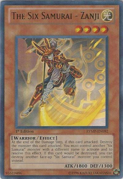 The Six Samurai - Zanji [RYMP-EN092] Ultra Rare - Josh's Cards