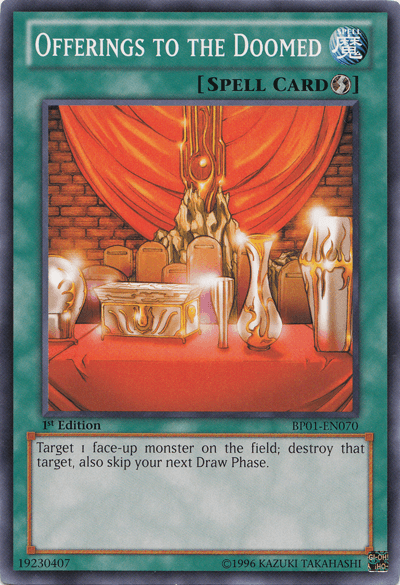 Offerings to the Doomed [BP01-EN070] Common - Josh's Cards