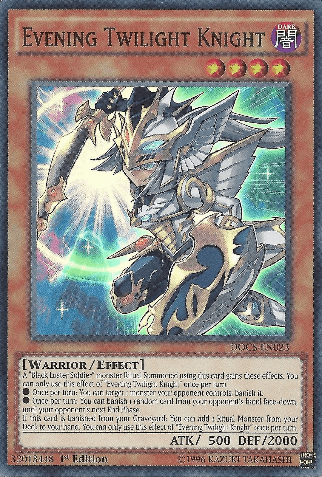 Evening Twilight Knight [DOCS-EN023] Super Rare - Josh's Cards