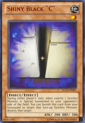 Shiny Black "C" (Red) [DL14-EN007] Rare - Josh's Cards