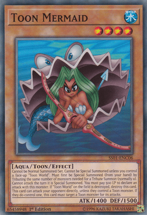 Toon Mermaid [SS01-ENC06] Common - Josh's Cards