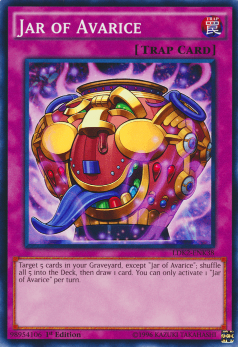 Jar of Avarice [LDK2-ENK38] Common - Josh's Cards