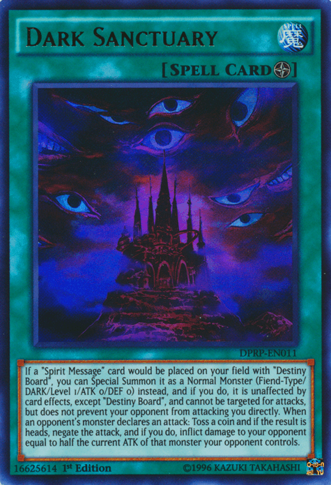 Dark Sanctuary [DPRP-EN011] Ultra Rare - Josh's Cards