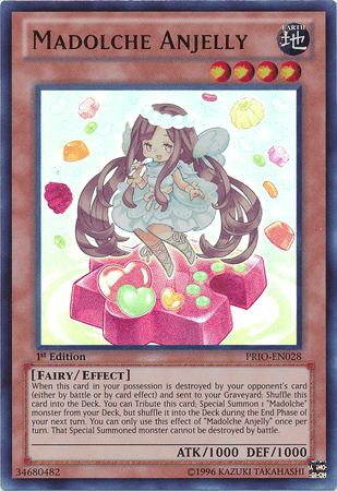 Madolche Anjelly [PRIO-EN028] Ultra Rare - Josh's Cards