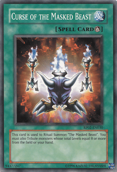 Curse of the Masked Beast [RP02-EN030] Common - Josh's Cards