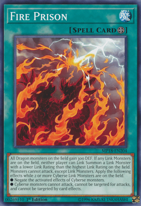 Fire Prison [MP18-EN204] Common - Josh's Cards