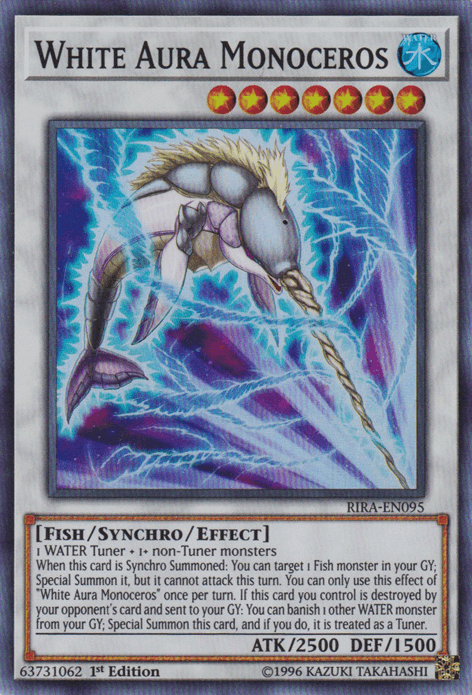 White Aura Monoceros [RIRA-EN095] Super Rare - Josh's Cards