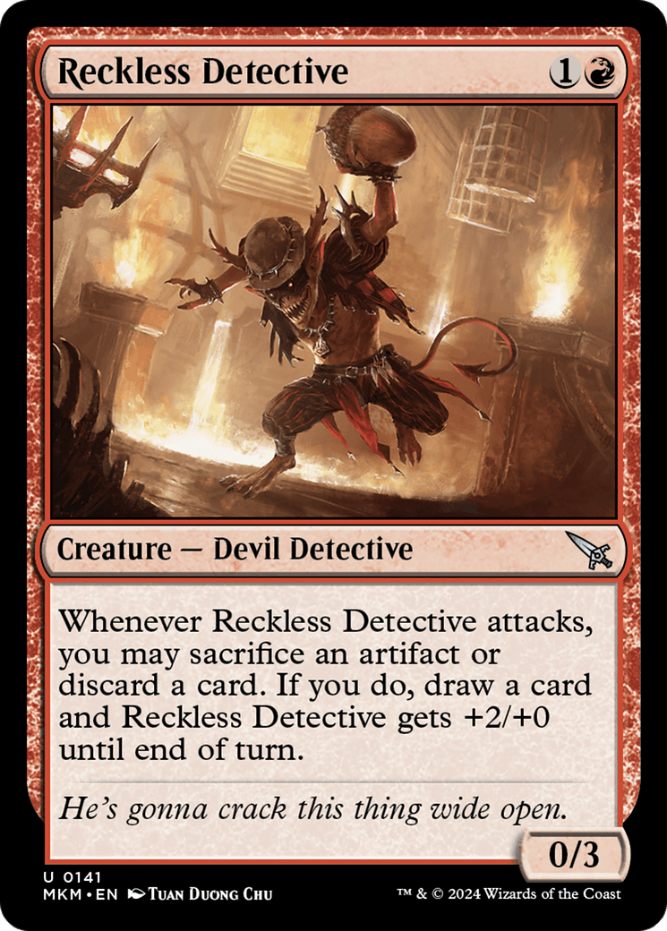 Reckless Detective [Murders at Karlov Manor] - Josh's Cards