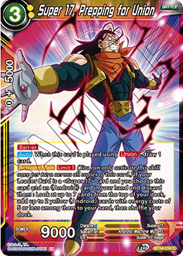 Super 17, Prepping for Union (BT14-114) [Cross Spirits] Parallel Foil