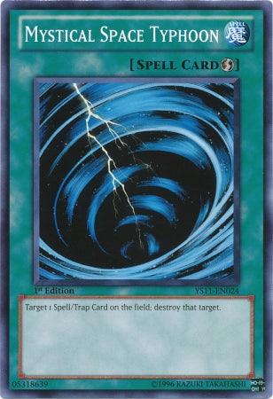 Mystical Space Typhoon [YS11-EN024] Common - Josh's Cards