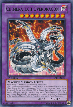 Chimeratech Overdragon [SP14-EN043] Common - Josh's Cards