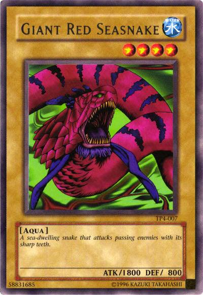 Giant Red Seasnake [TP4-007] Rare - Josh's Cards