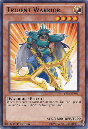 Trident Warrior [BP03-EN075] Rare - Josh's Cards