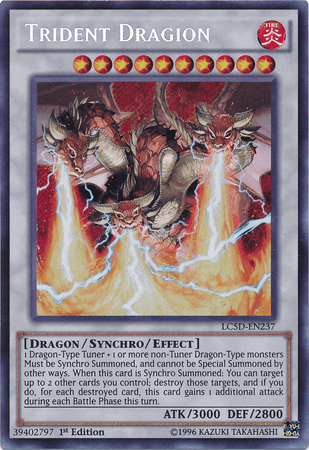Trident Dragion [LC5D-EN237] Secret Rare - Josh's Cards
