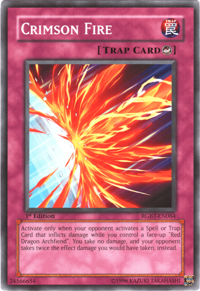 Crimson Fire [RGBT-EN064] Common - Josh's Cards