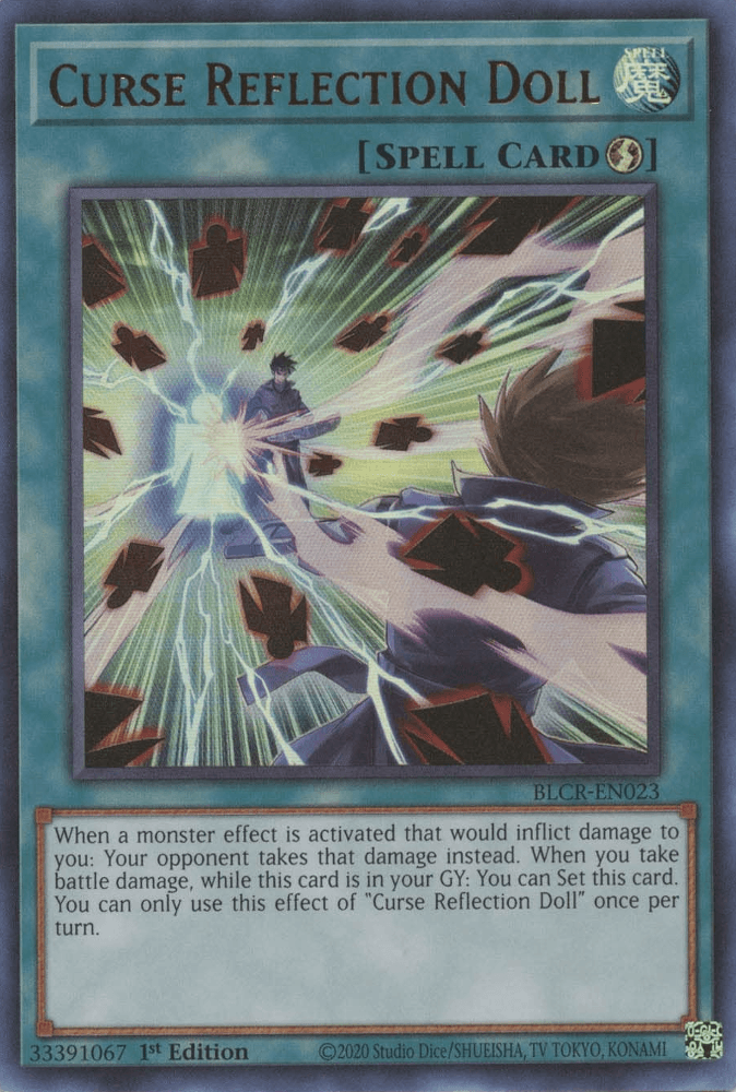 Curse Reflection Doll [BLCR-EN023] Ultra Rare - Josh's Cards