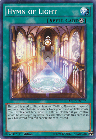 Hymn of Light [MP15-EN107] Common - Josh's Cards