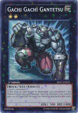 Gachi Gachi Gantetsu [BP01-EN025] Starfoil Rare - Josh's Cards