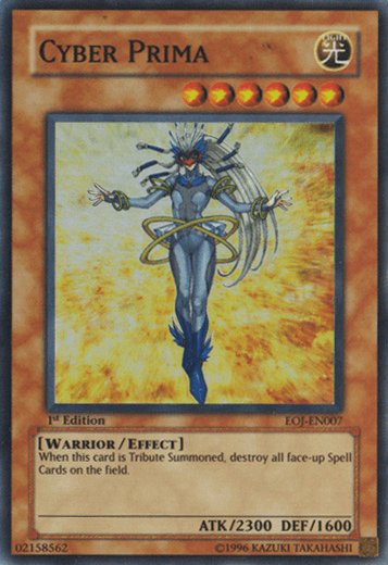 Cyber Prima [EOJ-EN007] Super Rare - Josh's Cards