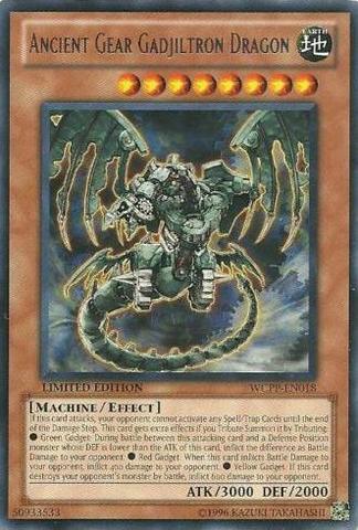 Ancient Gear Gadjiltron Dragon [WCPP-EN018] Rare - Josh's Cards