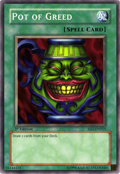 Pot of Greed [SD1-EN015] Common - Josh's Cards