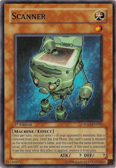 Scanner [CRMS-EN032] Super Rare - Josh's Cards