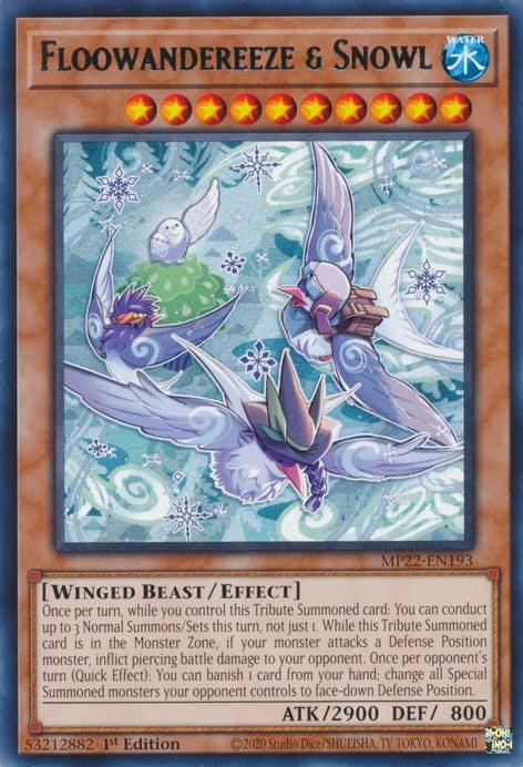 Floowandereeze & Snowl [MP22-EN193] Rare - Josh's Cards