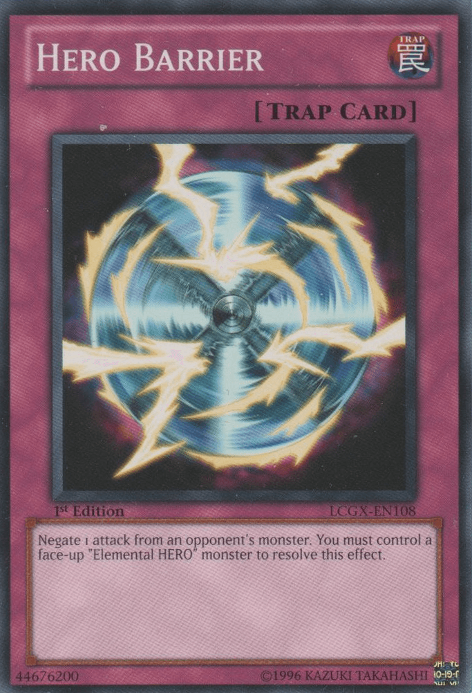 Hero Barrier [LCGX-EN108] Common - Josh's Cards