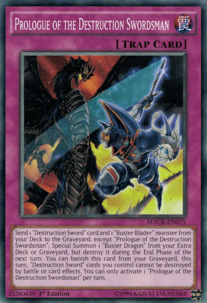 Prologue of the Destruction Swordsman [MACR-EN075] Common - Josh's Cards
