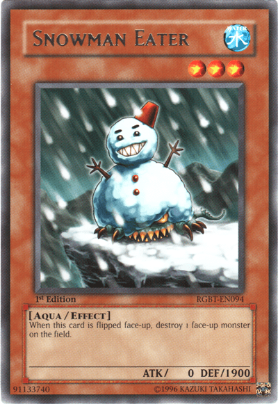 Snowman Eater [RGBT-EN094] Rare - Josh's Cards