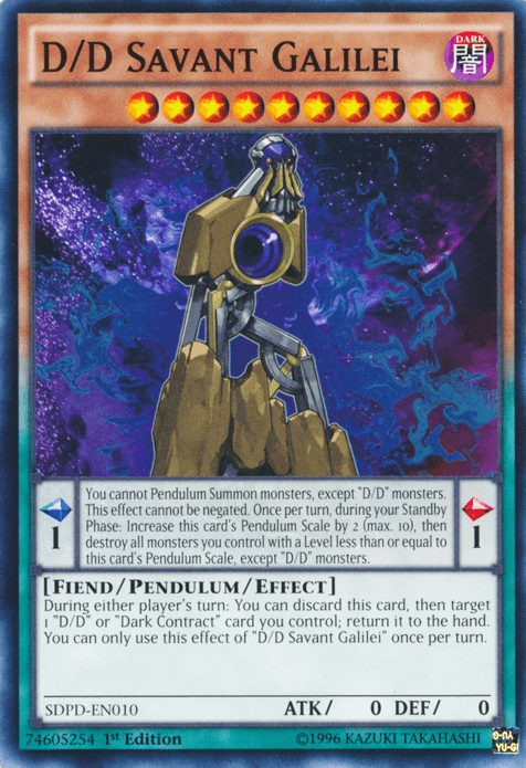 D/D Savant Galilei [SDPD-EN010] Common - Josh's Cards